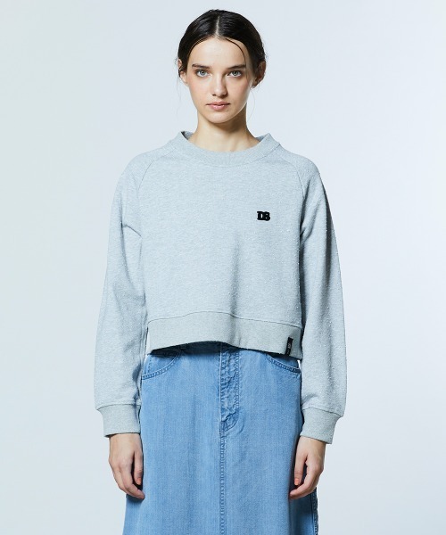 DOUBLE STANDARD CLOTHING(ダブルスタンダードクロージング)の「コットンネップ裏毛プルオーバー(スウェット・レディース・オフホワイト/ライトグレー・FREE)」の10枚目の写真