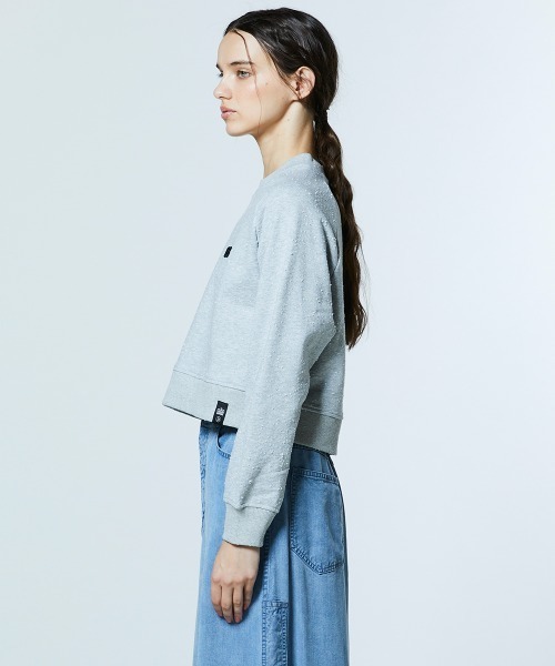DOUBLE STANDARD CLOTHING(ダブルスタンダードクロージング)の「コットンネップ裏毛プルオーバー(スウェット・レディース・オフホワイト/ライトグレー・FREE)」の11枚目の写真