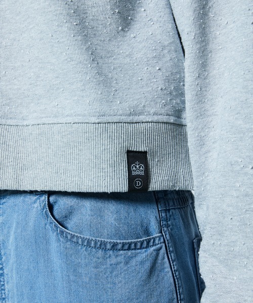 DOUBLE STANDARD CLOTHING(ダブルスタンダードクロージング)の「コットンネップ裏毛プルオーバー(スウェット・レディース・オフホワイト/ライトグレー・FREE)」の20枚目の写真