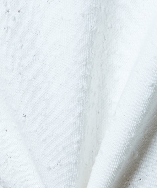 DOUBLE STANDARD CLOTHING(ダブルスタンダードクロージング)の「コットンネップ裏毛プルオーバー(スウェット・レディース・オフホワイト/ライトグレー・FREE)」の14枚目の写真
