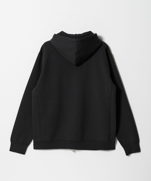 BEAUTY&YOUTH UNITED ARROWS（ビューティーアンドユースユナイテッドアローズ）の「【WEB限定 WARDROBE SMART】ダブルニット ジップパーカー/セットアップ対応【抗菌・防臭】（パーカー・メンズ・ダークグレー/ブラック/オリーブ/グレー・S/M/L/XL）」の12枚目の写真