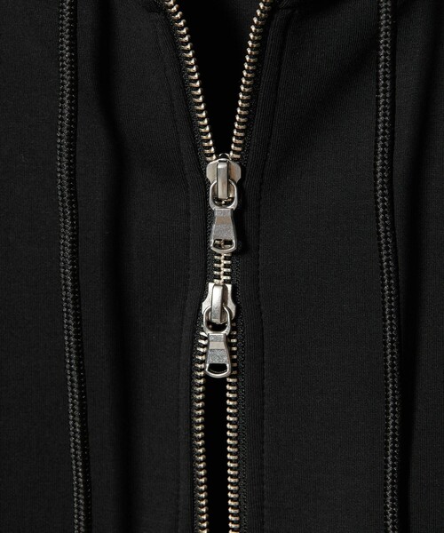 【WEB限定 WARDROBE SMART】ダブルニット ジップパーカー/セットアップ対応【抗菌・防臭】