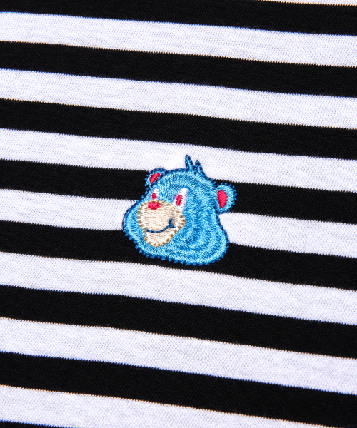 LMCの「EMB BEAR STRIPE TEE black（Tシャツ/カットソー・メンズ・その他・L/S）」の5枚目の写真