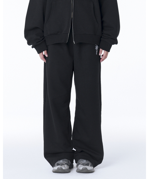 Miseki SEOUL(ミセキソウル)の「Midnight star sweat pants BLACK(スウェットパンツ・レディース・その他・ONE SIZE)」の1枚目の写真