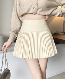 semuse（セミューズ）の「プリーツミニスカート スカパン（スカート）」