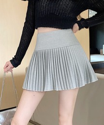 semuse（セミューズ）の「プリーツミニスカート スカパン（スカート）」