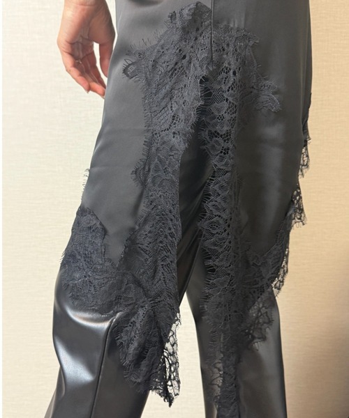 Lana821(ラナハニー)の「アシンメトリー シルキーキャミソール(キャミソール・レディース・ブラック/ブラウン/ホワイト・S/M)」の20枚目の写真