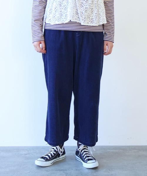 bulle de savon（ビュルデサボン）の「ランダムコール オーバーダイ パンツ（その他パンツ・レディース・ネイビー・FREE）」の5枚目の写真