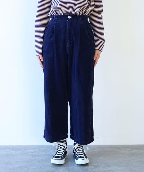 bulle de savon（ビュルデサボン）の「ランダムコール オーバーダイ パンツ（その他パンツ・レディース・ネイビー・FREE）」の11枚目の写真