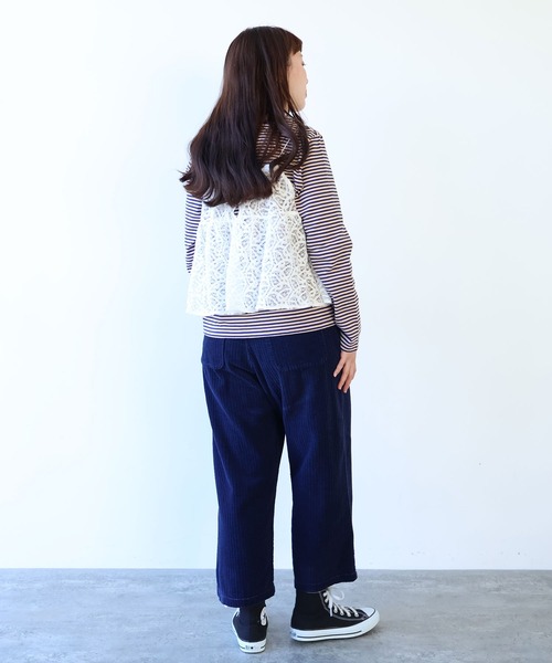 bulle de savon（ビュルデサボン）の「ランダムコール オーバーダイ パンツ（その他パンツ・レディース・ネイビー・FREE）」の9枚目の写真