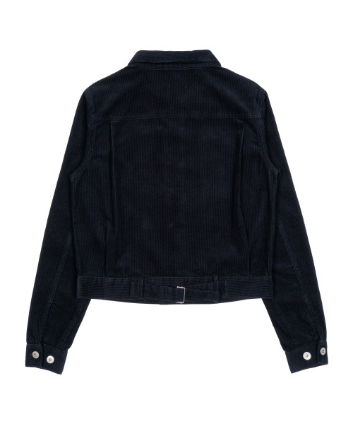 THECOLDESTMOMENT(ザコールデストモーメント)の「(w) TCM mini logo work jacket (navy)(デニムジャケット・レディース・その他・ONE SIZE)」の3枚目の写真