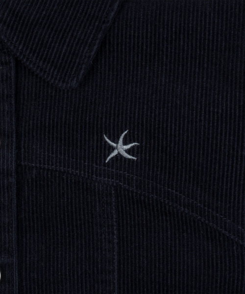 THECOLDESTMOMENT(ザコールデストモーメント)の「(w) TCM mini logo work jacket (navy)(デニムジャケット・レディース・その他・ONE SIZE)」の5枚目の写真