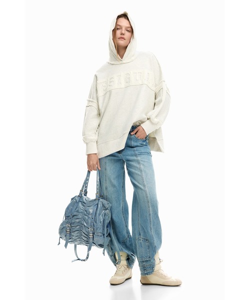 Desigual（デシグアル）の「シャイニーギャザー デニムバックパック/リュック（バックパック/リュック・レディース・ブルー・FREE）」の8枚目の写真