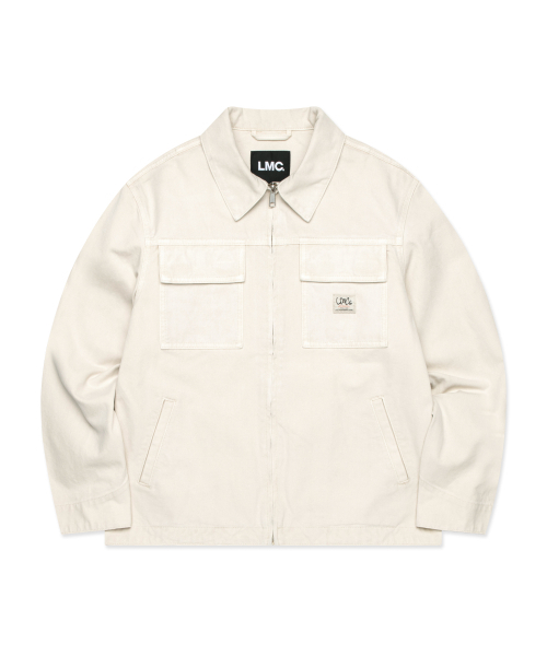 LMCの「PIGMENT DYED WORK JACKET ivory(デニムジャケット・レディース・その他・S/M/L)」の1枚目の写真