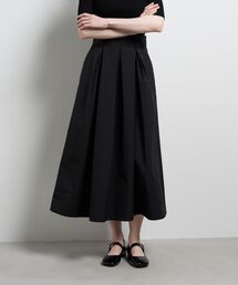 LANVIN en Bleu | タフタタックフレアスカート(スカート)