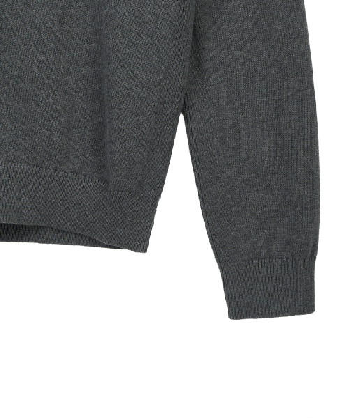 NOIRER(ノイア)の「カシミヤコットンディープVネックニット(グレー)(ニット/セーター・メンズ・その他・48/50/52)」の5枚目の写真