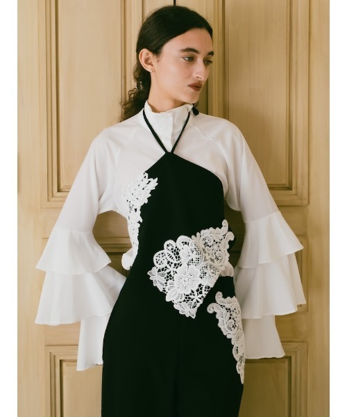 Tiered Sleeve Blouse/ティアードスリーブブラウス