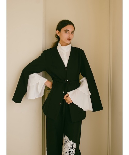 Tiered Sleeve Blouse/ティアードスリーブブラウス