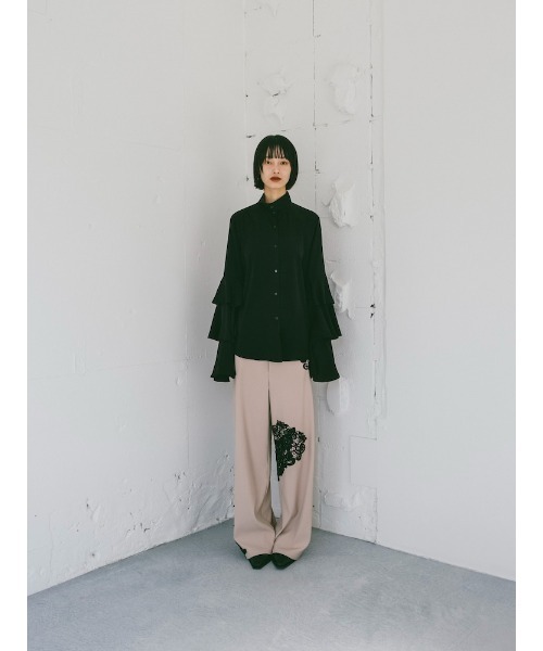 Tiered Sleeve Blouse/ティアードスリーブブラウス