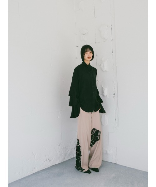 Tiered Sleeve Blouse/ティアードスリーブブラウス