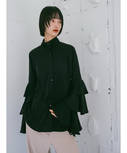 Tiered Sleeve Blouse/ティアードスリーブブラウス