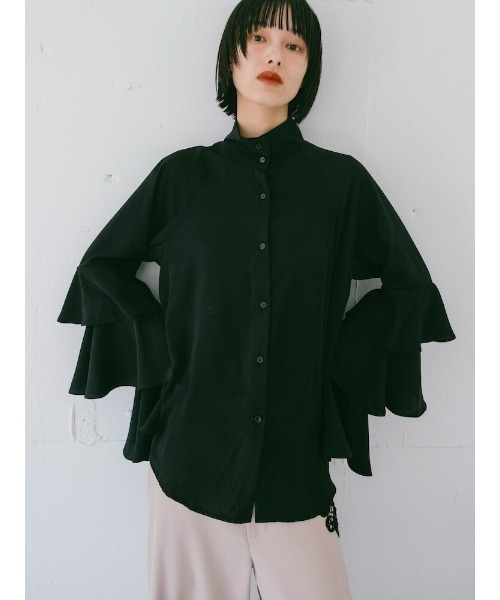 Tiered Sleeve Blouse/ティアードスリーブブラウス
