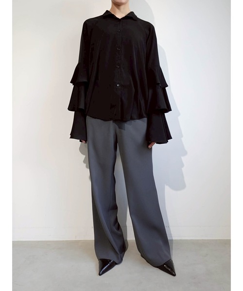 Tiered Sleeve Blouse/ティアードスリーブブラウス