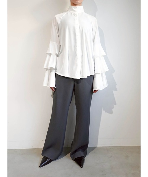Tiered Sleeve Blouse/ティアードスリーブブラウス