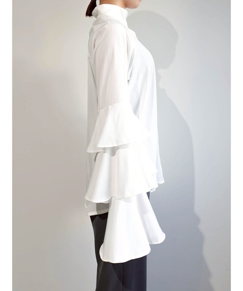 Tiered Sleeve Blouse/ティアードスリーブブラウス