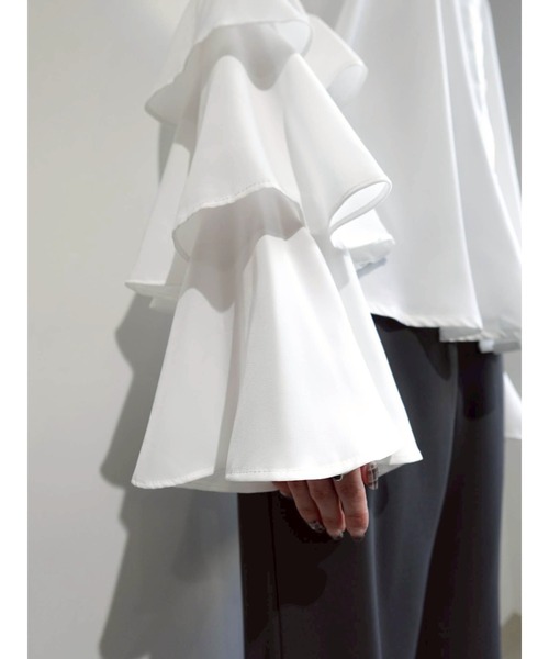Tiered Sleeve Blouse/ティアードスリーブブラウス