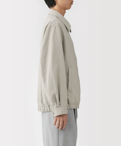 無印良品(ムジルシリョウヒン)の「紳士 撥水ジップアップブルゾン(ブルゾン・メンズ・ライトグレー/チャコールグレー/ブラック・S/M/L/XL)」の9枚目の写真