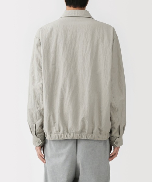 無印良品(ムジルシリョウヒン)の「紳士 撥水ジップアップブルゾン(ブルゾン・メンズ・ライトグレー/チャコールグレー/ブラック・S/M/L/XL)」の10枚目の写真