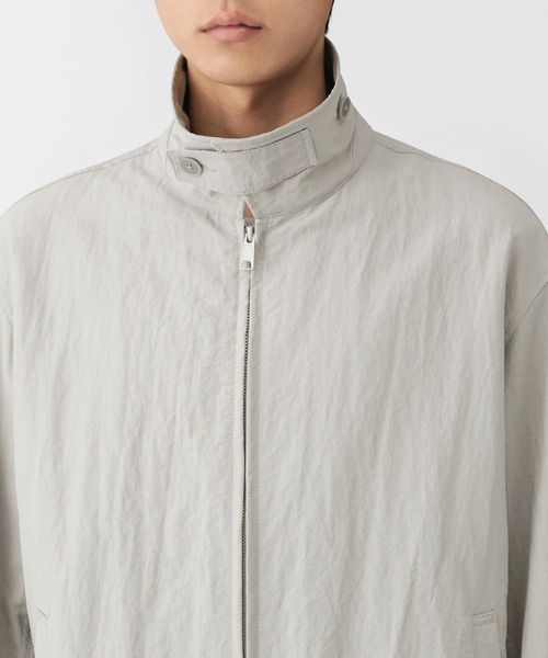 無印良品(ムジルシリョウヒン)の「紳士 撥水ジップアップブルゾン(ブルゾン・メンズ・ライトグレー/チャコールグレー/ブラック・S/M/L/XL)」の13枚目の写真