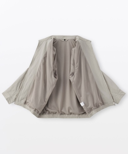 無印良品(ムジルシリョウヒン)の「紳士 撥水ジップアップブルゾン(ブルゾン・メンズ・ライトグレー/チャコールグレー/ブラック・S/M/L/XL)」の15枚目の写真