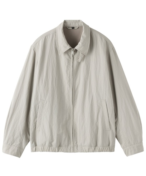 無印良品(ムジルシリョウヒン)の「紳士 撥水ジップアップブルゾン(ブルゾン・メンズ・ライトグレー/チャコールグレー/ブラック・S/M/L/XL)」の16枚目の写真