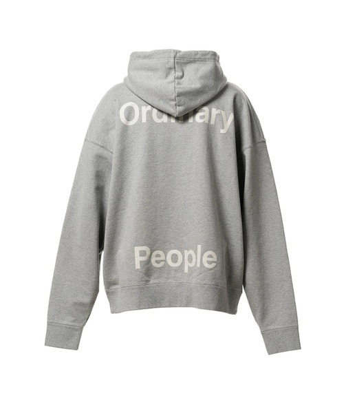 Maison MIHARA YASUHIRO（メゾンミハラヤスヒロ）の「【MIHARAYASUHIRO/ミハラヤスヒロ】LEON EMBROIDERY HOODIE（パーカー・メンズ・ブラック/グレー/パープル・44/46/48）」の5枚目の写真