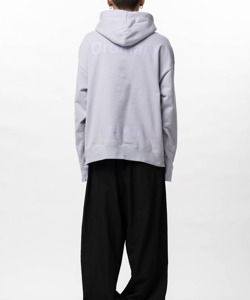 Maison MIHARA YASUHIRO（メゾンミハラヤスヒロ）の「【MIHARAYASUHIRO/ミハラヤスヒロ】LEON EMBROIDERY HOODIE（パーカー・メンズ・ブラック/グレー/パープル・44/46/48）」の8枚目の写真