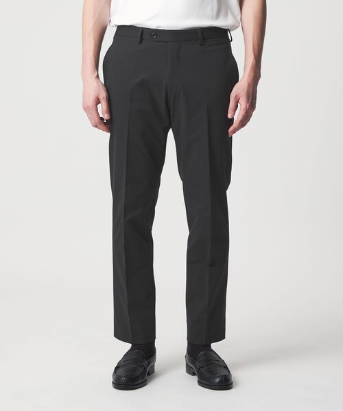 A DAY IN THE LIFE UNITED ARROWS(アデイインザライフユナイテッドアローズ)の「ドビークロス ノープリーツ スラックス-セットアップ対応・ウォッシャブル-<A DAY IN THE LIFE>(スラックス・メンズ・ブラック/ダークグレー・S/M/XL/L)」の22枚目の写真