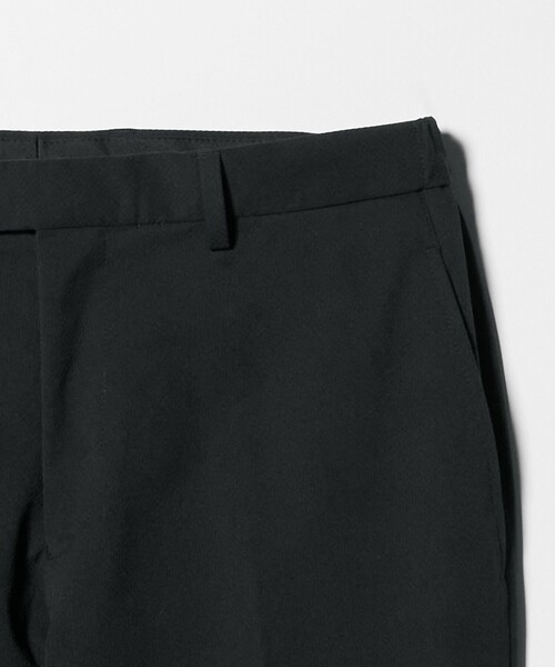 A DAY IN THE LIFE UNITED ARROWS(アデイインザライフユナイテッドアローズ)の「ドビークロス ノープリーツ スラックス-セットアップ対応・ウォッシャブル-<A DAY IN THE LIFE>(スラックス・メンズ・ブラック/ダークグレー・S/M/XL/L)」の13枚目の写真