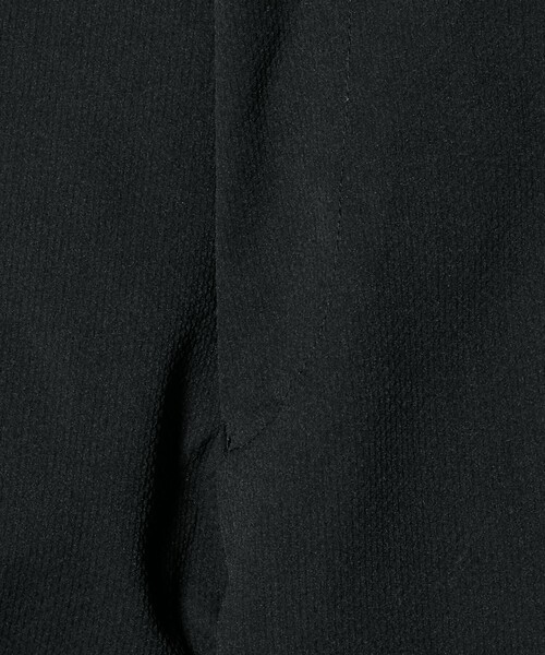 A DAY IN THE LIFE UNITED ARROWS(アデイインザライフユナイテッドアローズ)の「ドビークロス ノープリーツ スラックス-セットアップ対応・ウォッシャブル-<A DAY IN THE LIFE>(スラックス・メンズ・ブラック/ダークグレー・S/M/XL/L)」の4枚目の写真