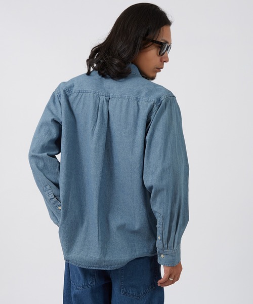 improves（インプローブス）の「6oz デニム シャツ（シャツ/ブラウス・メンズ・ブルー/ネイビー/ブルー系・SMALL/MEDIUM/LARGE/X-LARGE）」の21枚目の写真