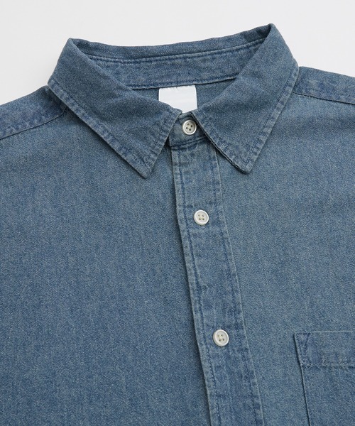 improves（インプローブス）の「6oz デニム シャツ（シャツ/ブラウス・メンズ・ブルー/ネイビー/ブルー系・SMALL/MEDIUM/LARGE/X-LARGE）」の10枚目の写真