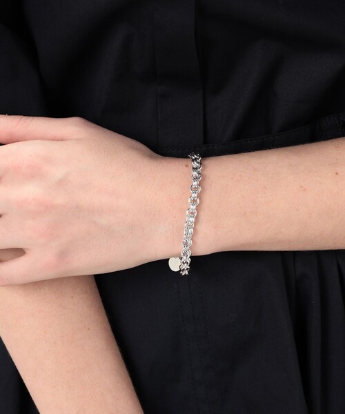 PHILIPPE AUDIBERT（フィリップ オーディベール）の「【別注】PHILIPPE AUDIBERT Otis laiton シルバーブレスレット（ブレスレット・レディース・シルバー・FREE）」の2枚目の写真