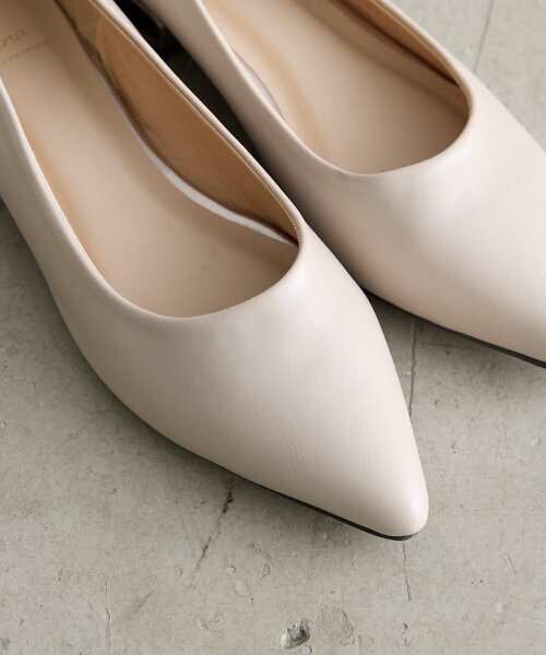 Jena espace merveilleux（ジェナ　エスパスメルヴェイユ）の「スクエアヒールパンプス（その他シューズ・レディース・グレー/ブラック・MEDIUM/LARGE）」の8枚目の写真