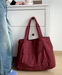 TONER（トナー）の「ナイロンミリタリートートバッグ/ロゴプレート付き（トートバッグ）」