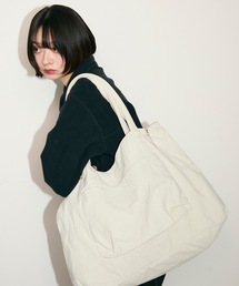 TONER（トナー）の「ナイロンミリタリートートバッグ/ロゴプレート付き（トートバッグ）」