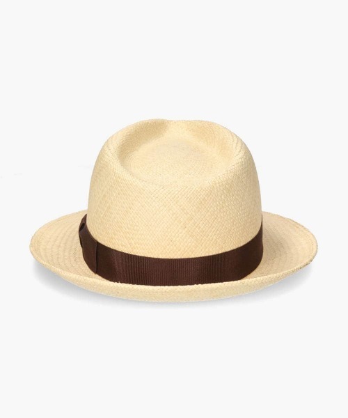 OVERRIDE（オーバーライド）の「OVERRIDE  PANAMA FEDORA / オーバーライド（ハット・メンズ・ベージュ/ホワイト・58cm/62cm/60cm）」の14枚目の写真