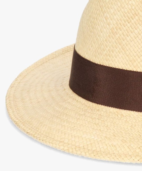 OVERRIDE（オーバーライド）の「OVERRIDE  PANAMA FEDORA / オーバーライド（ハット・メンズ・ベージュ/ホワイト・58cm/62cm/60cm）」の16枚目の写真