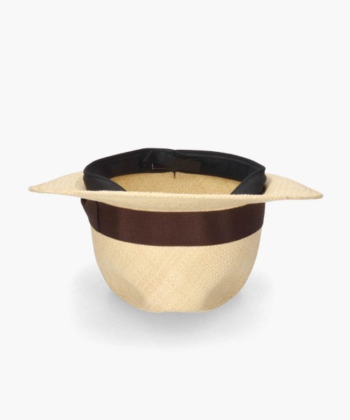 OVERRIDE（オーバーライド）の「OVERRIDE  PANAMA FEDORA / オーバーライド（ハット・メンズ・ベージュ/ホワイト・58cm/62cm/60cm）」の19枚目の写真