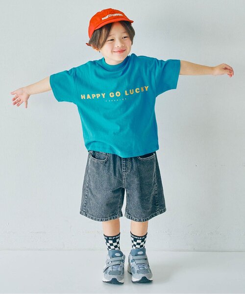 p.premier(ピードットプルミエ)の「ロゴ刺繍キャップ(キャップ・キッズ・ストライプ/チャコール/ダークブラウン/グリーン/ブラック/レッド/ピンク・58/54/50)」の9枚目の写真